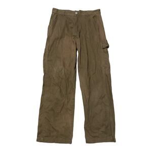 H&M Loose Fit Brown Cargo Pants